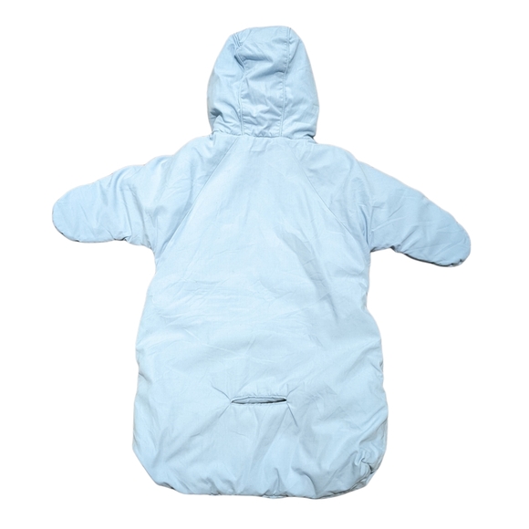 Vintage 1999 Peter Rabbit by Beatrix Potter Baby blue carseat bunting su… - Picture 2 of 9